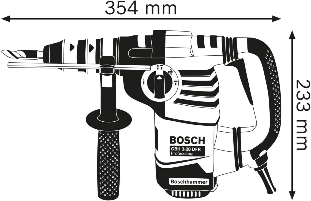 Bosch Gbh 3-28 Dfr Martello Perforatore