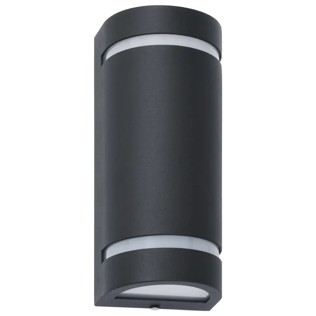 Lampade da Parete da Esterno 2 pz 35 W Nere Semicircolari CFW5683895