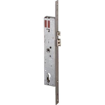 SERRATURA MONTANTE INFILARE ELETTRICA 16205 CISA  B.Q INOX F.MM 22 F.SAGOM SCR+Q8 E.MM 35
