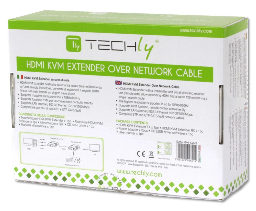 HDMI KVM Extender su cavo di rete
