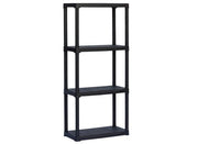 SCAFFALI SCAFFALE IN POLIPROPILENE IN KIT 4 RIPIANI TOWERS CM.L60xP30xH133 copy-