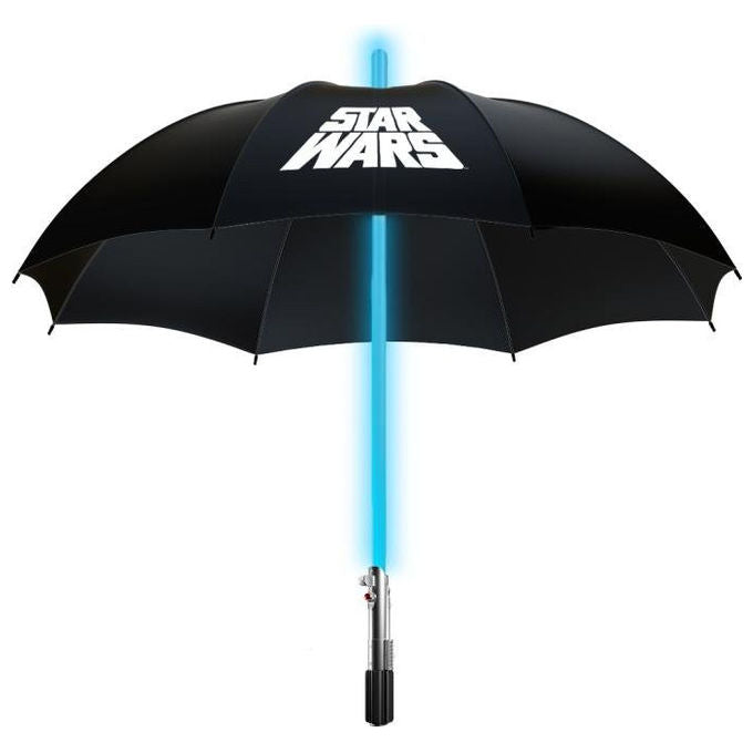 Grupo Erik, Ombrello Premium Star Wars Luke Skywalker, Manuale, Con luci