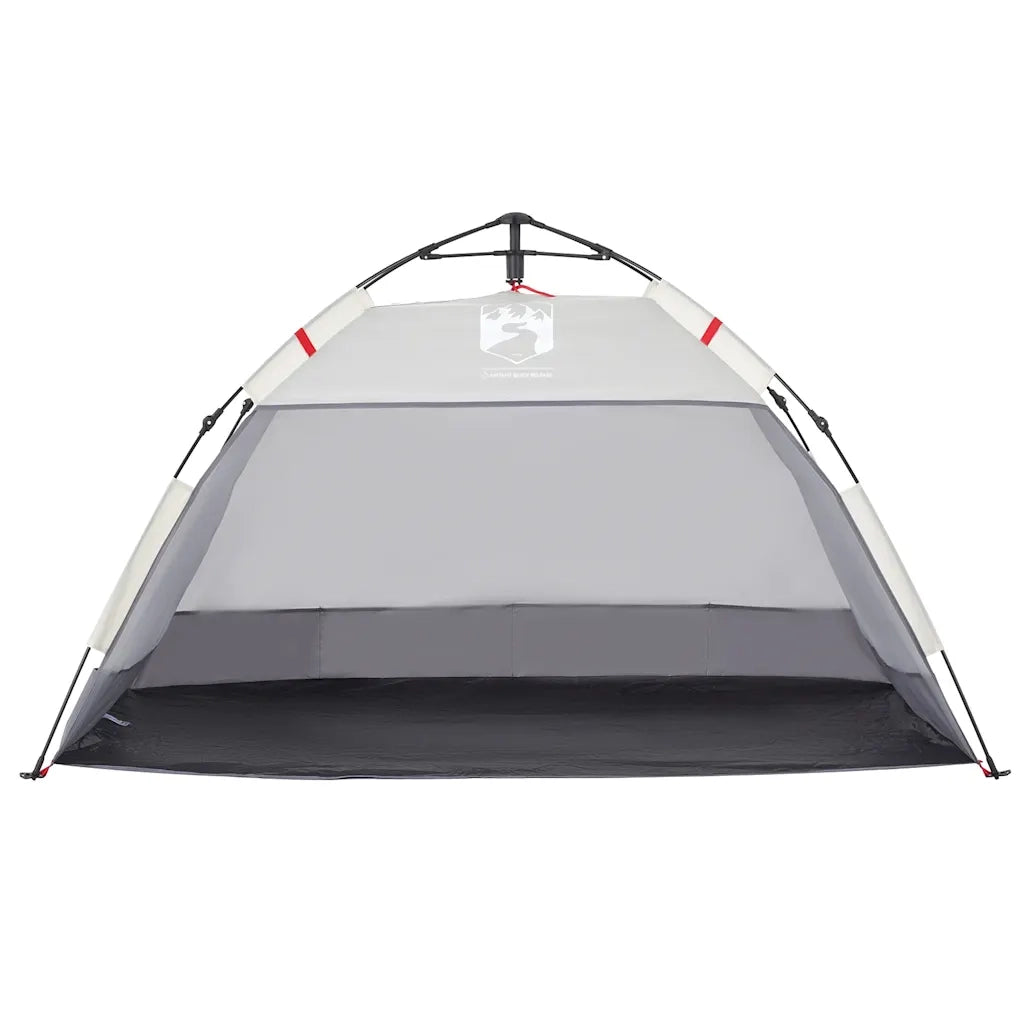 Tenda da Spiaggia 2 Persone Grigio Rilascio Rapido Impermeabile 4005295