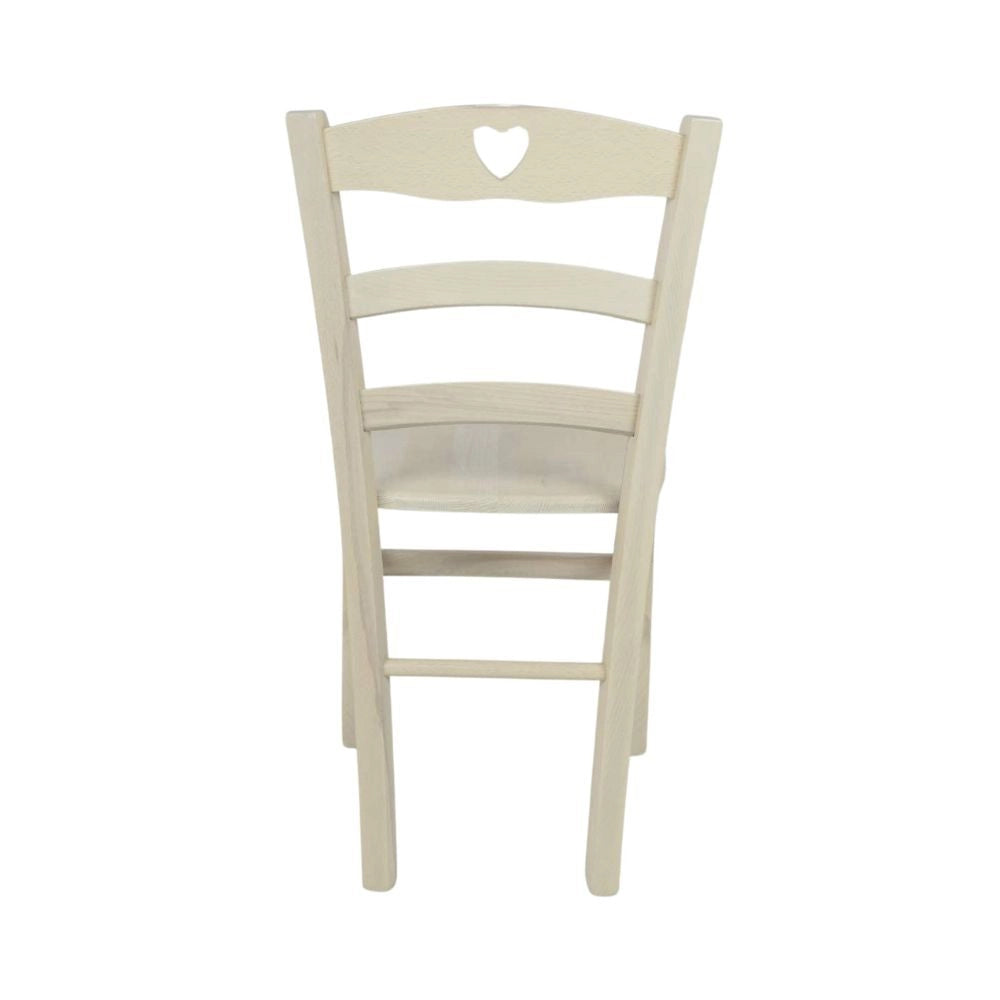 Sedia decoro crema corda 43x45x88 cm