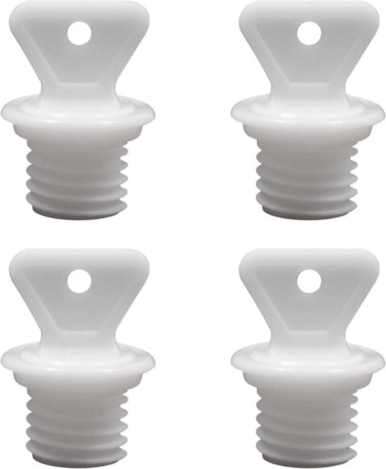 Viti di chiusura acqua calda - 4 pezzi copertura sacchetto di chiusura stopper viti di serraggio sostituzione