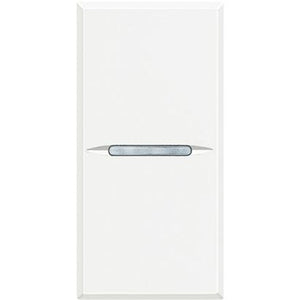 Bticino Axolute Deviatore Assiale 1P 16A Bianco HD4003N
