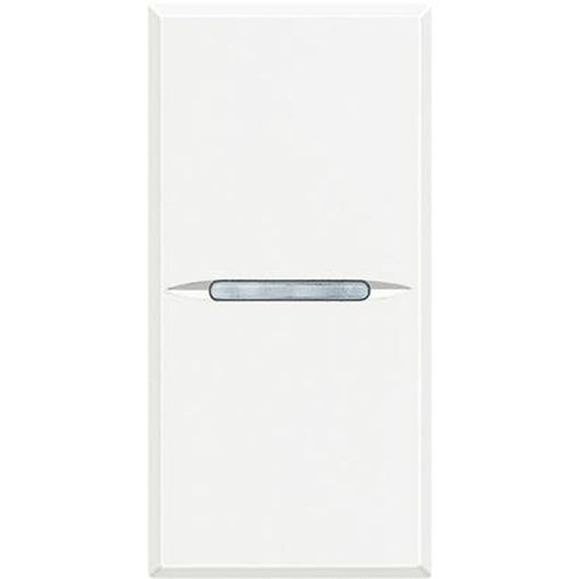 Bticino Axolute Deviatore Assiale 1P 16A Bianco HD4003N
