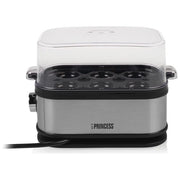Princess 01.262046.01.001 Pentolino per uova 6 uovo/uova 400 W Nero, Argento