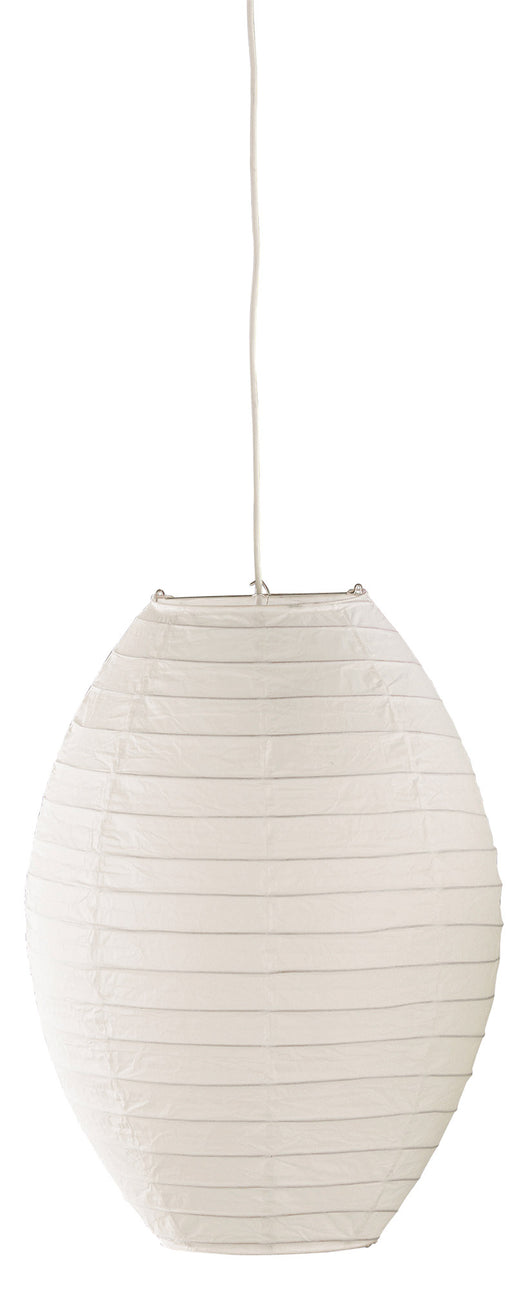 Lampada a Sospensione da Interno Attacco E27 in Carta Bianco