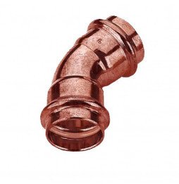 Viega curva 45 in rame a pressare f/f  d.22 b07vt99rhf