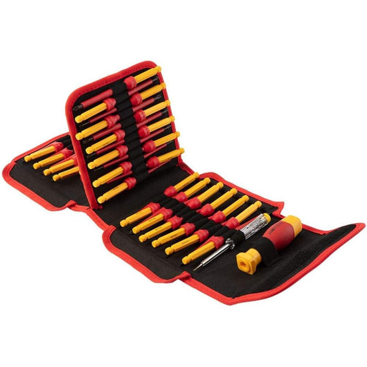 Topex 01-309 set giraviti isolai ai 1000v con imp.5