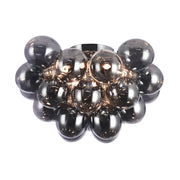 Maytoni Plafoniera contemporanea Balbo 8 luci G9 nichel metallo diffusore vetro fumè