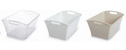 CESTINO RETTANGOLARE BOX MEDIUM PREZZO CAD UNO INDICARE IL COLORE