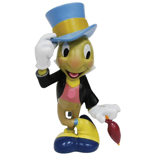 Enesco, Statuetta Disney Grillo Parlante, Pinocchio, Resina, Dipinta a Mano