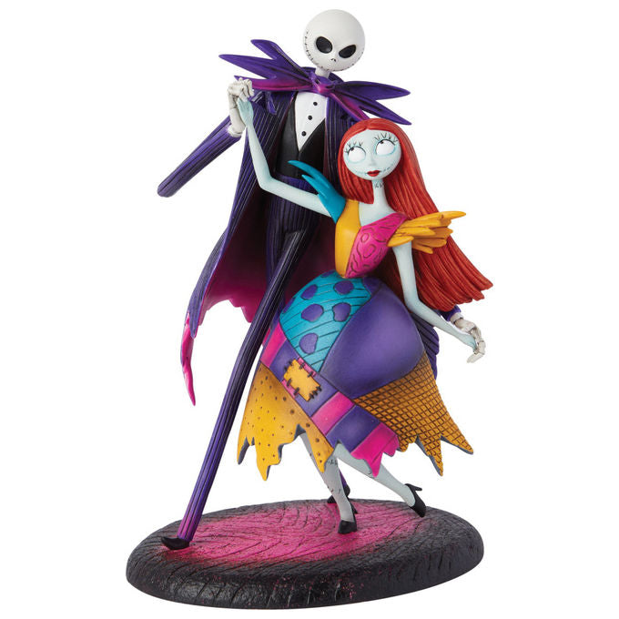 Disney Showcase, Statuetta Jack e Sally, Versione Botanica, Decorativa, Da Collezione