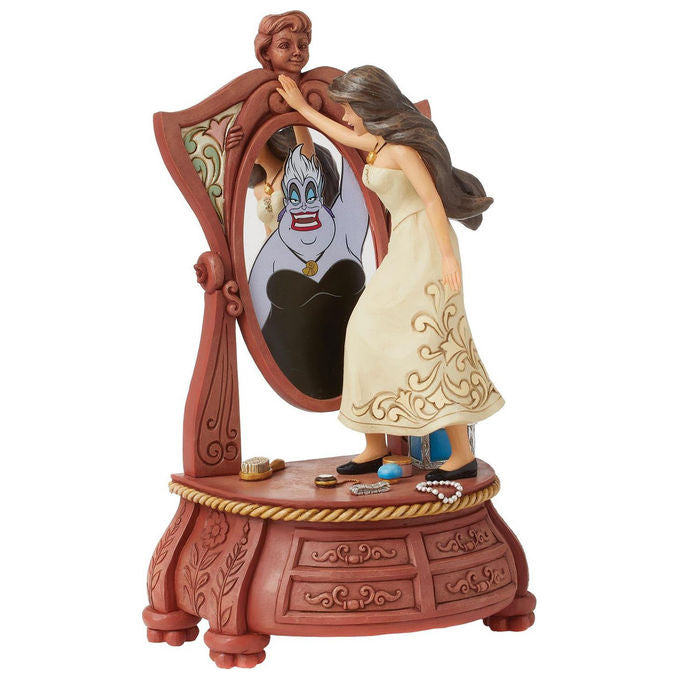 Disney Traditions, Scultura Vanessa con Ursula, La Sirenetta, Resina, 27,5 cm