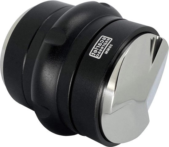 Distributore doppio e tampone - Strumento livellatore per zefferatore espresso - 585 mm