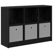 Credenza | Madia | Buffet da pranzo | Armadio da pranzo con cassetto Rovere Nero 88,5 x 27,5 x 63,5 cm