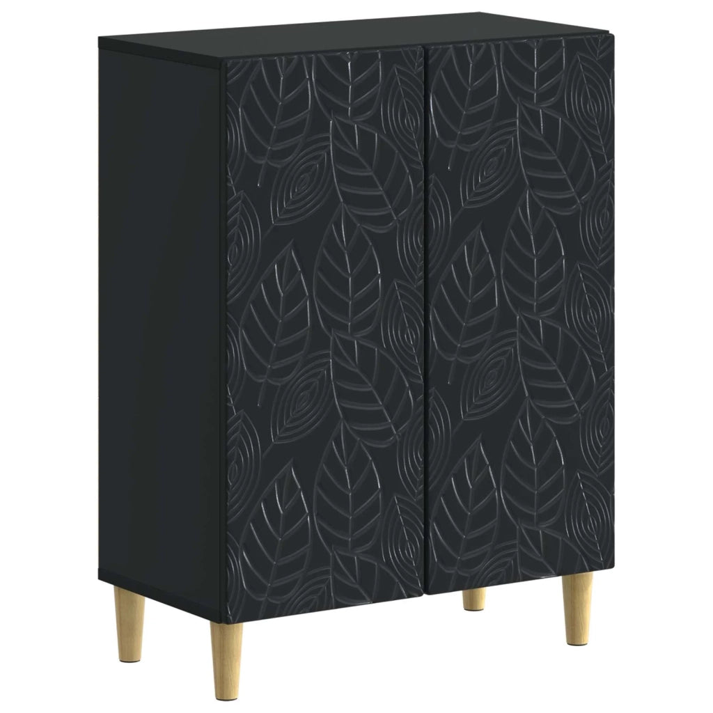 Mobiletto da Bagno DELFT Nero 59,5 x 31 x 80 cm 897056