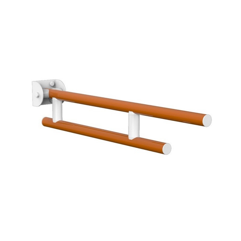 Barra maniglione ribaltabile cm 60 arancio