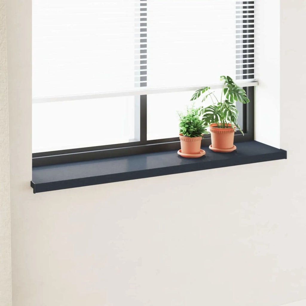 Soglia della Finestra Antracite con Venature del Legno PVC CFW7855665