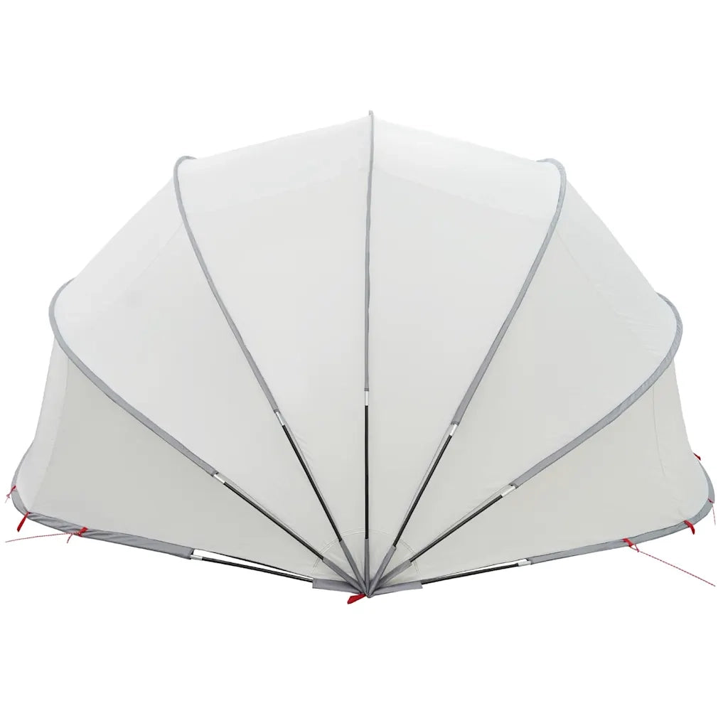 Dome Piscina Grigio e arancione 546 x 516 x 250 cm 42001128