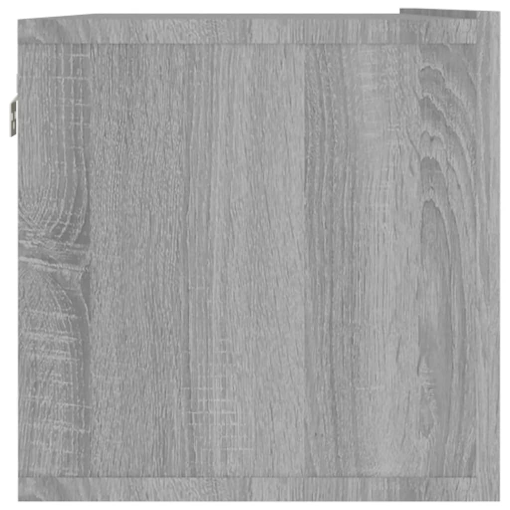 Mobile TV da parete Sonoma 120 x 30 x 30 cm in legno ingegnerizzato grigio 02_0024282