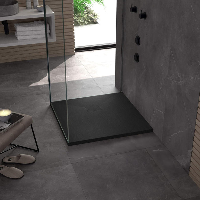 Piatto Doccia Magnum Black 90x90