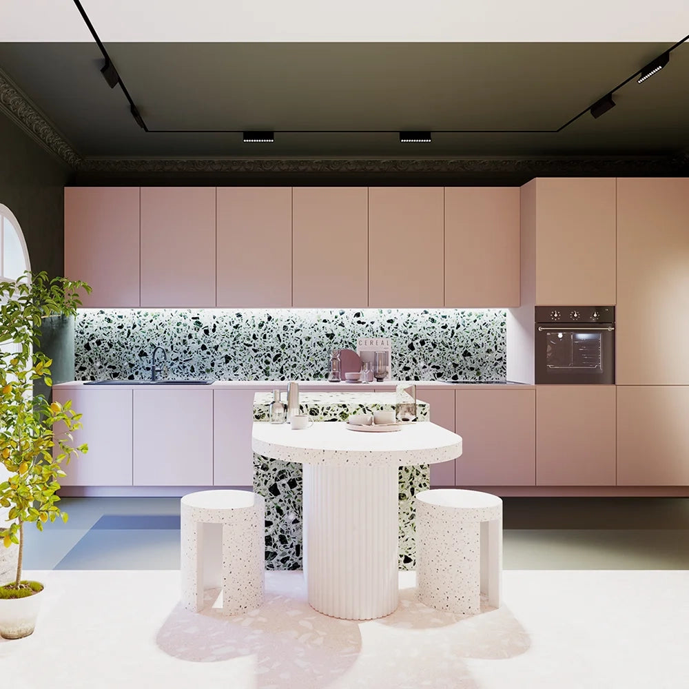 Maytoni Lampada da binario moderna Exility Points rot 1 luce LED integrato nero alluminio