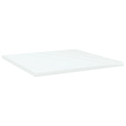 Ripiani per Libreria 4 pz-Scaffale per Libri Bianchi 40x40x1,5 cm Legno Multistrato