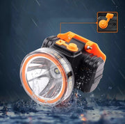 Torcia frontale a led ricaricabile subacquea waterproof immersioni 50mt AB-Z990