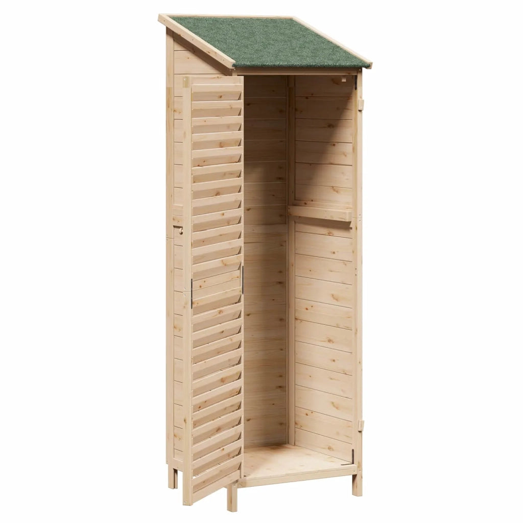 Capanno da Giardino Naturale 59 x 56 x 176 cm CFW8652126