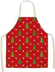 Schort di Lino per la Pulizia della Casa (68*55cm) Stile 10