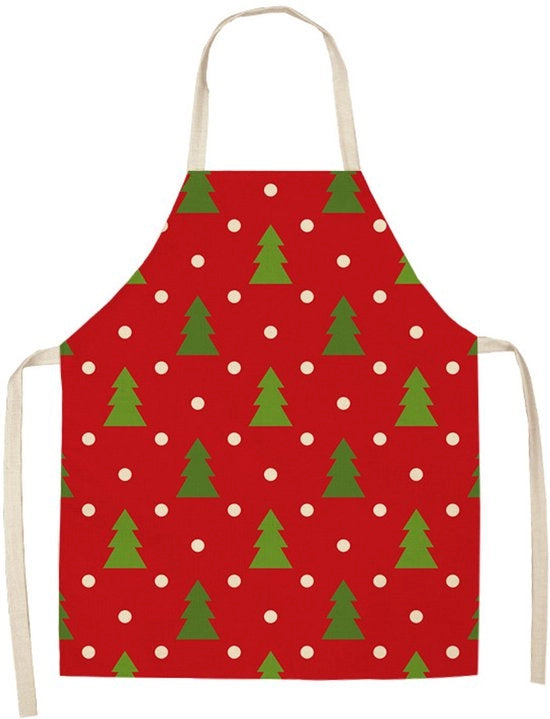 Schort di Lino per la Pulizia della Casa (68*55cm) Stile 10