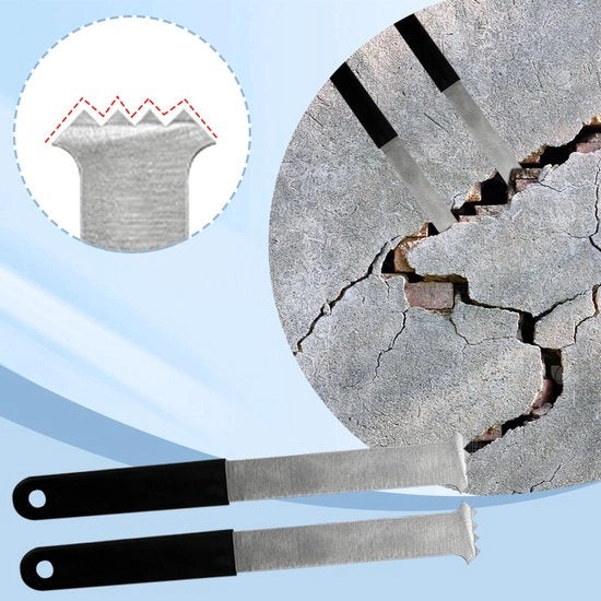Kit di rimozione e sostituzione pietre stradali, attrezzi metallici per giardino, terreno, prato e terrazza 2 pezzi
