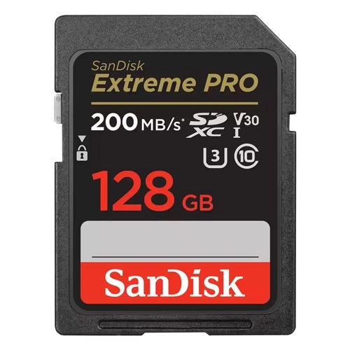 Scheda di memoria sandisk sdsdxxj 128g gscin extreme pro