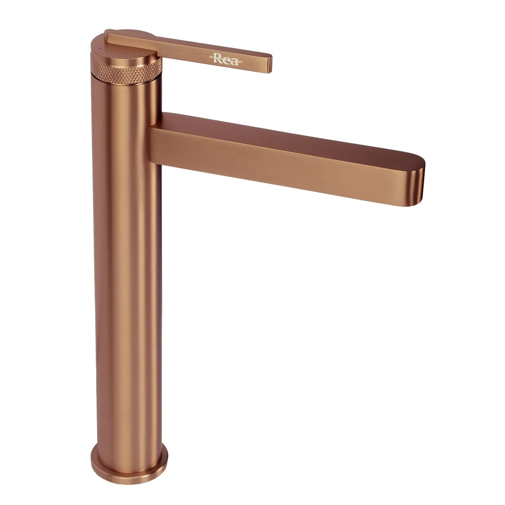 Rubinetto Da Bagno Rea Grace Brush Copper High