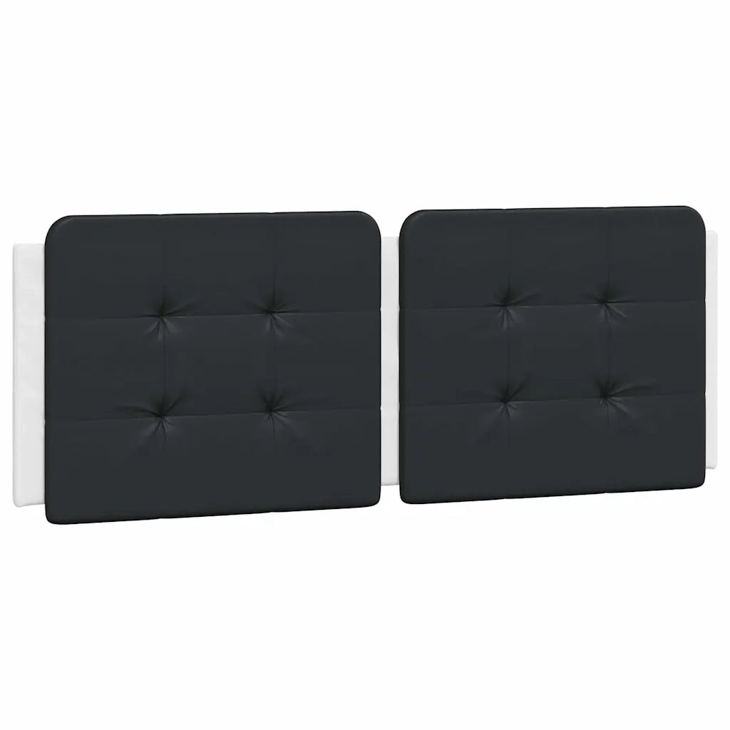 Giroletto senza Materasso Zadar Nero e Bianco 140x200 cm in Similpelle 3208190