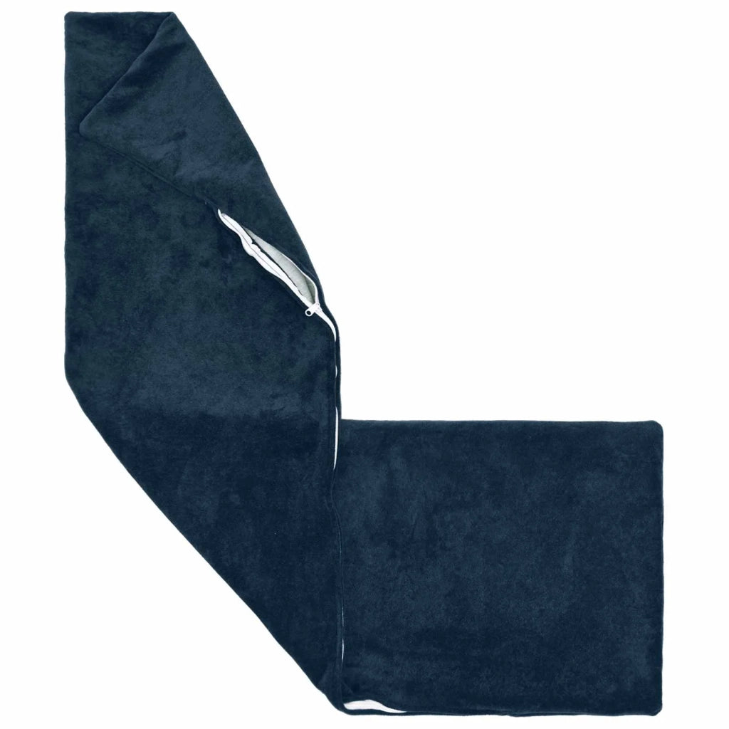 Cuscino HEERLEN Blu 40 x 145 cm Fleece in microfibra 926223