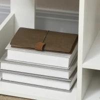 Mobile Libreria ad Albero con 13 Ripiani in Legno Truciolare, 96x30x150cm