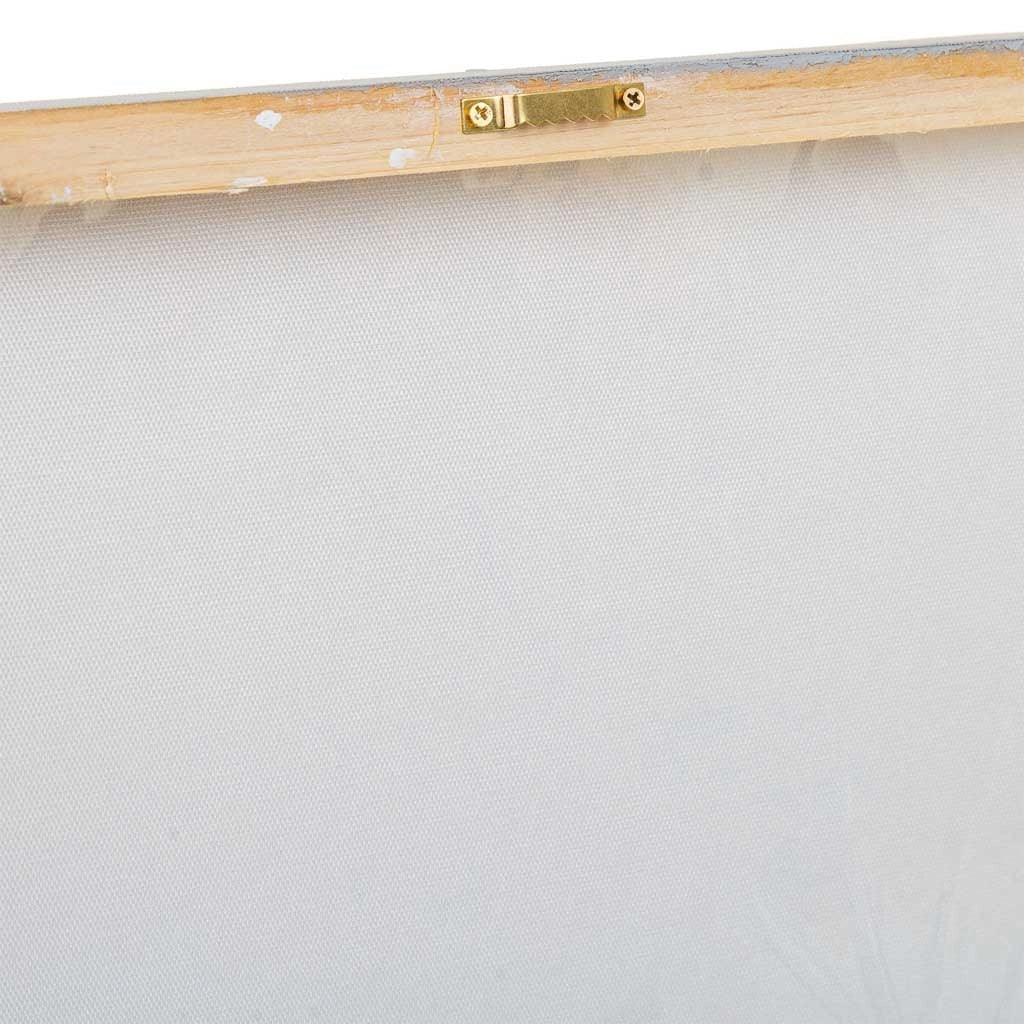 Quadro dipinto a mano con rilievo oro 40x40x2,5h