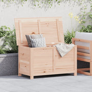 Scatola per Cuscini da Esterno 100x50x56cm Legno Massello Abete 152166