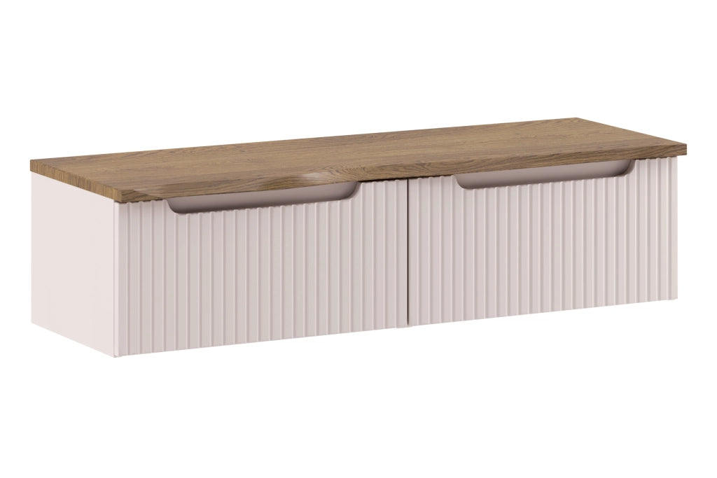 Set mobili bagno 120 cm con piano Nova Cashmere 120 cm