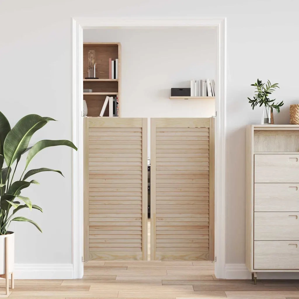 Porta per Armadio con porta 2 pcs Naturale 49,5 x 2,1 x 110 cm 42019257