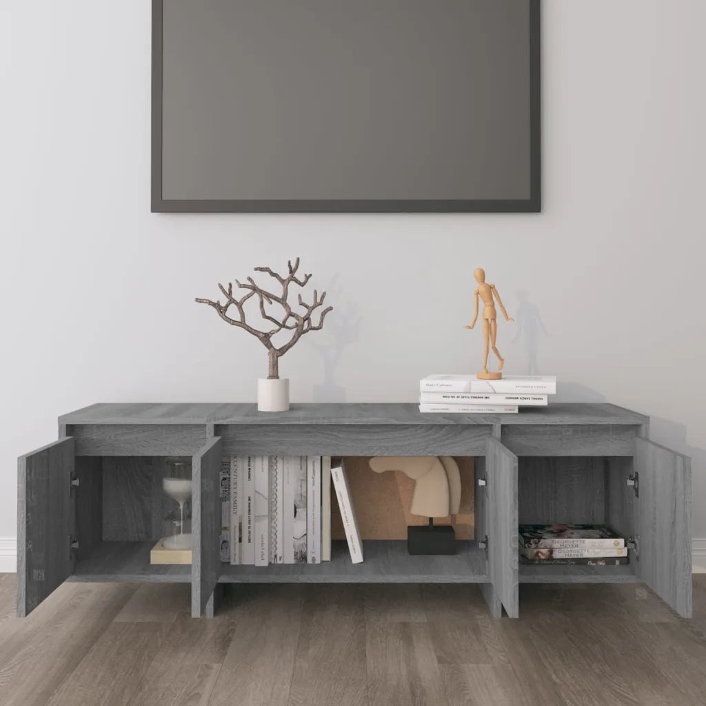 Mobile Porta TV Grigio Sonoma 120x30x40,5 cm in Truciolato cod mxl 20918