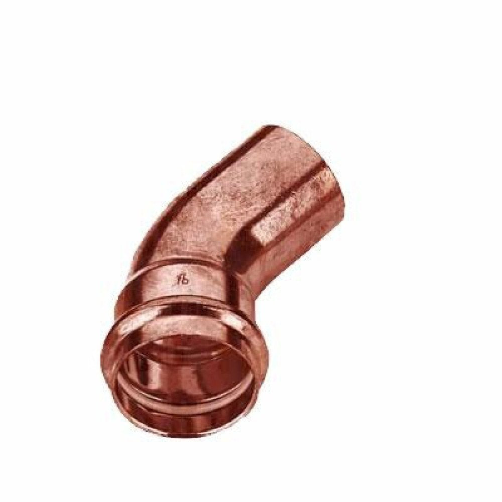 Viega curva 45 in rame a pressare gas  m/f d.22 b07vy75z59