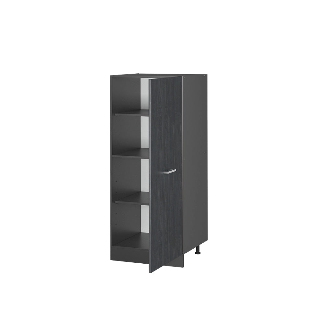 Vicco mobile cucina dispensa Calcestruzzo nero 60 cm