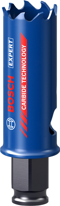 Bosch 2608900421 Sega a Tazza MULTI Material EXPERT PC Plus – 25 mm (Power Change Plus, Carbide, Alta Durata)