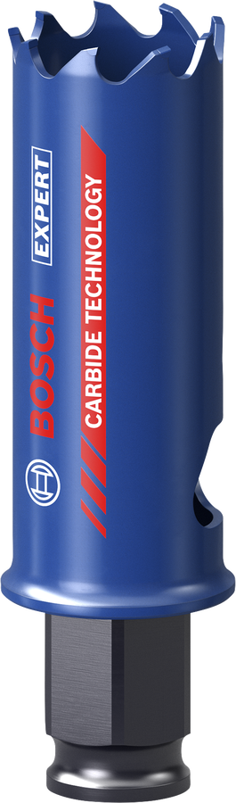 Bosch 2608900421 Sega a Tazza MULTI Material EXPERT PC Plus – 25 mm (Power Change Plus, Carbide, Alta Durata)