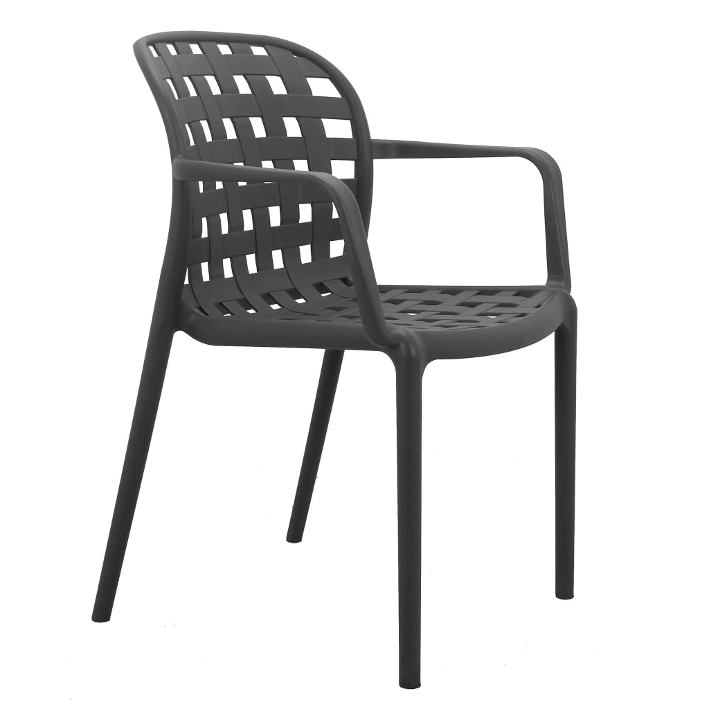 Poltrona da Giardino in Polipropilene cm 58x57 5x82 5 - JEN